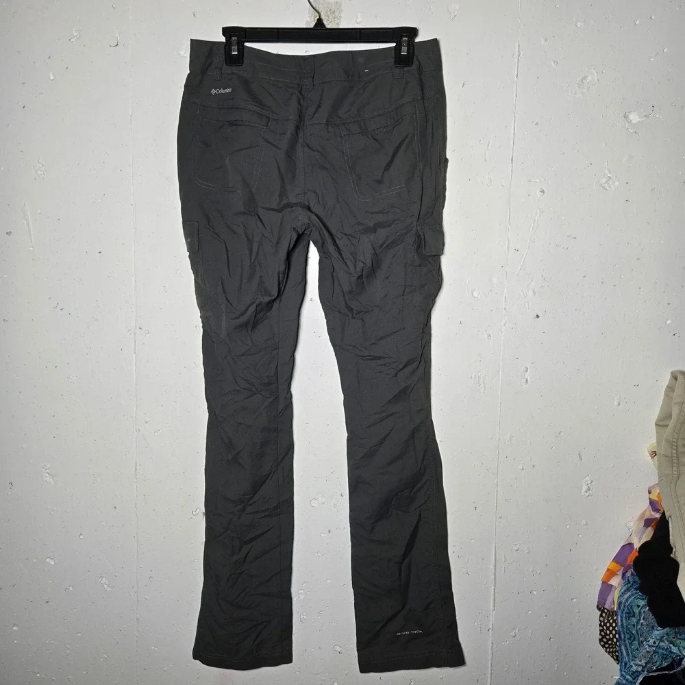 Columbia Women Cloverdale Cargo Pants 8 Hiking Trail Omni-Wick Repellency Travel